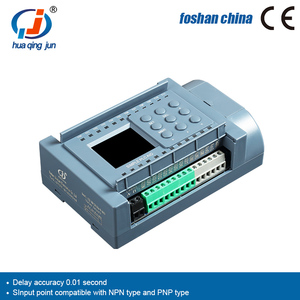 Huaqingjun 8-in 8-out Relay output PLC phần mềm 2AI 2AO 0-5V 0-10V Đầu Ra xung Wifi PLC cho động cơ servo - Product Image 3