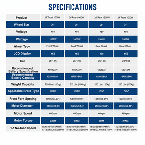 N001 16in Electric <b>Bike</b> 400W Brushless Motor 60km Range Kenda Tires 48V Lithium Battery 12 Speed Steel Frame - Product Image 1