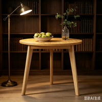 Table basse ronde design moderne pour salon, table à thé, table d'appoint, mobilier de maison