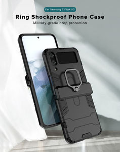 <span class=keywords><strong>Coque</strong></span> de charnière antichoc robuste pour Samsung <span class=keywords><strong>Galaxy</strong></span> ZFlip 4 Z Flip 4 Flip4 ZFlip4 5G support magnétique de voiture - Product Image 3