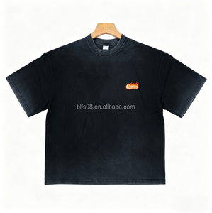 Camiseta de Algodón y Poliéster con Logotipo Digital Serigrafiado Personalizado, Camiseta para Hombre de Talla Grande, Camiseta Lisa al por Mayor para Hombre - Product Image 2