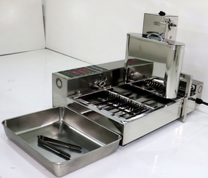 Automatic Continuous <strong>Snack</strong> Donut French Frying Making Machine/Doughnut <strong>Maker</strong> Machine With Electric Fryer - Product Image 5