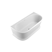 Baignoire rectangulaire autoportante de style américain, mince et tridimensionnelle, pour salle de bain, hôtel, usage domestique, petite taille, transfrontalière