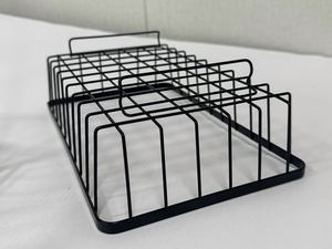 Afternoontime 1 2 3 Tiers Customized Color Metal Iron Classic Adjustable <b>Foldable</b> Vegetable Fruit <b>Baskets</b> Kitchen Counter PY - Product Image 6