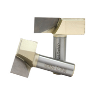 Fresa de limpieza de base ARDEN original, vástago de 1/2 pulgada, para fresado de madera, juego de herramientas CNC 0117