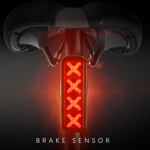 Luz Trasera Inteligente <span class=keywords><strong>para</strong></span> <span class=keywords><strong>Bicicleta</strong></span> BRIVIGA, 300LM, Control Remoto, Sensor de Freno, Alarma Antirrobo - Product Image 2