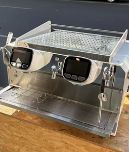 Cafetera Eléctrica Comercial de Dos Grupos, Programable, de Acero Inoxidable, Capacidad para 12 Tazas, 9 Bares de Presión, 220V, para Restaurante y Hotel - Product Image 5