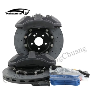 Kit de Frenos de Cerámica de Carbono de 6 Pistones para Rueda Delantera para Tesla Model 3 <span class=keywords><strong>Y</strong></span> <span class=keywords><strong>BMW</strong></span> Serie 3/5 Audi A4 A6 <span class=keywords><strong>Toyota</strong></span> Camry <span class=keywords><strong>Supra</strong></span> Mercedes VW - Product Image 2