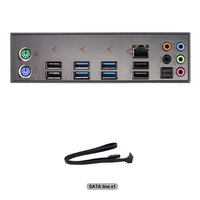 Carte mère ATX JGINYUE X99 TI D3 PLUS, prend en charge le socket LGA211-3, les processeurs E5 2678V3/E5 2696V3/E5 2676V3, et jusqu'à 128 Go de RAM pour ordinateur de bureau