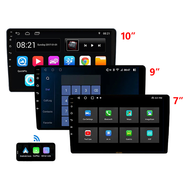 Rotiss TK-P11 4Core Android Car Radio Factory Direct 2+32G CarPlay Auto Stereo Dvd Player Universal Car Radio Gps 4G WIFI Screen