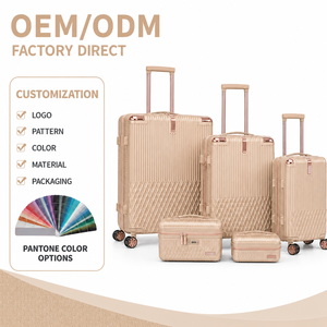 Maleta <span class=keywords><strong>de</strong></span> <span class=keywords><strong>Cabina</strong></span> Ligera <span class=keywords><strong>de</strong></span> ABS con Logotipo Personalizado, Venta al Por Mayor, Promoción, Interior Completamente Forrado, Juego <span class=keywords><strong>de</strong></span> Maletas <span class=keywords><strong>de</strong></span> Viaje Económicas - Product Image 1