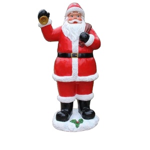 Holiday Home Nguồn cung cấp bên Bộ sưu tập Màu Đỏ CHA giáng sinh nhựa Thủ Công điêu khắc - Product Image 1