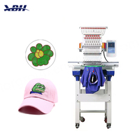 Machine à broder informatisée à 15 aiguilles, multi-têtes et monotêtes, haute vitesse, nouvelle marque XBH, découpeuse laser pour chaussures, chaussettes, t-shirts
