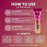 Crème blanchissante pour le corps au rétinol 236ml |   Lotion corporelle éclaircissante anti-âge correctrice des taches brunes à la niacinamide pour un teint uniforme