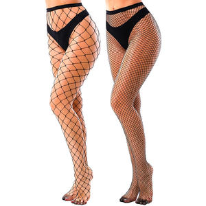 Collants résille à motifs <span class=keywords><strong>taille</strong></span> haute <span class=keywords><strong>pour</strong></span> <span class=keywords><strong>femme</strong></span>, bas résille à bretelles, bas cuissardes noirs A01-5-1 - Product Image 4