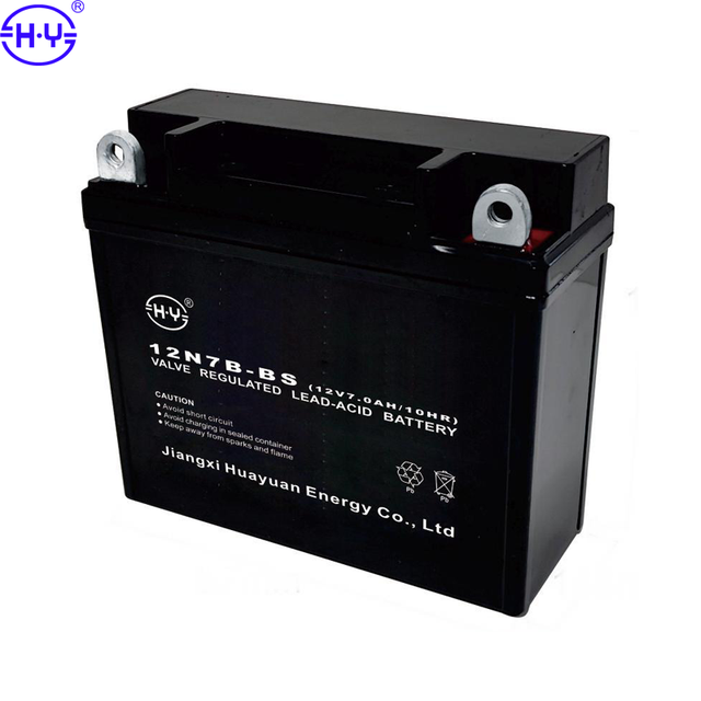 12N7B-BS Vrla Lead Acid Maintenance Free 12v7ah Charging Sealed MF Motorcycle Battery Motorcycle Starting Power Battery