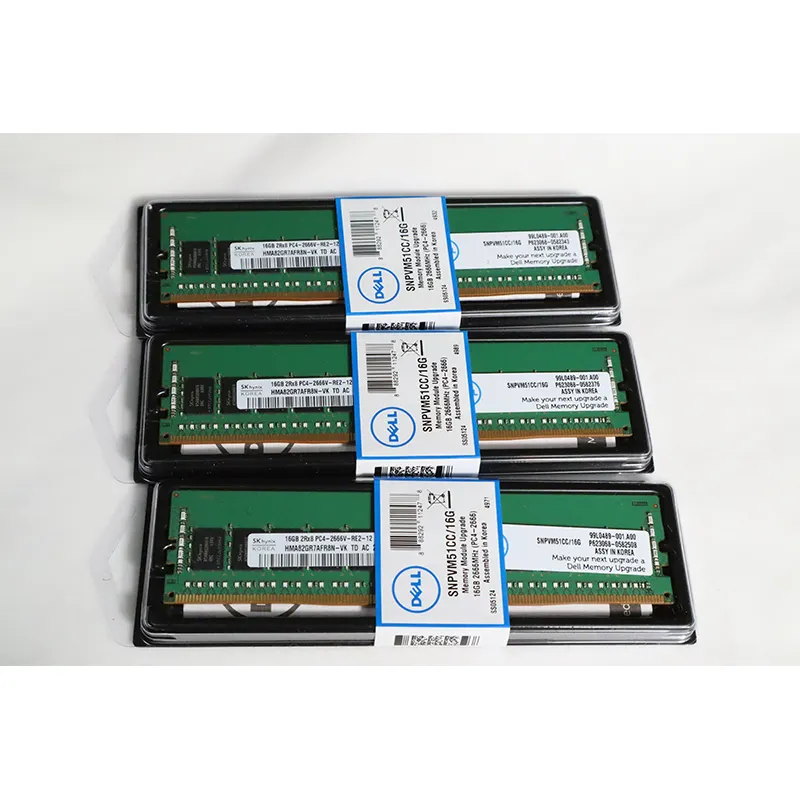 Kualitas tinggi Memori Dell 16GB DDR4 3200 server RAM