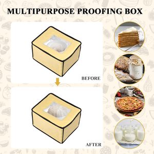 Versatile <b>Silicone</b> Dough Proofer with Heater Eco-Friendly Dishwasher Safe Temperature Control for Pizza Dough and Bread <b>Baking</b> - Product Image 4