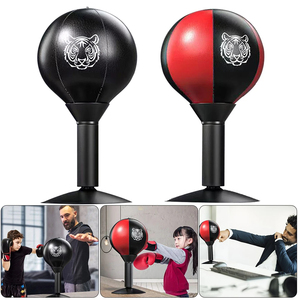 Sac <span class=keywords><strong>de</strong></span> frappe <span class=keywords><strong>de</strong></span> bureau avec ventouse puissante et boule <span class=keywords><strong>de</strong></span> vitesse pour enfants et adultes, équipement <span class=keywords><strong>de</strong></span> sport thaïlandais, jouets <span class=keywords><strong>de</strong></span> boxe anti-stress - Product Image 2