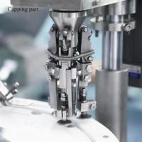 Máquina Automática para Llenado, Tapado y Sellado de Frascos Pequeños de 5ml, 10 Líneas