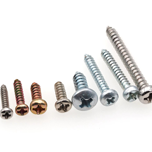 Tự khai thác vít 304 thép không gỉ Cross Groove Pan đầu tự khai thác vít Cross Pan đầu Carbon thép tự khai thác vít - Product Image 1