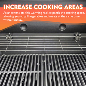 Grille de maintien au chaud en acier inoxydable 304 66044 pour <span class=keywords><strong>barbecue</strong></span> extérieur, viande braisée, 25"32"24.9" - Product Image 4