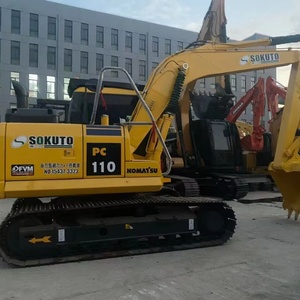 Excavadora Hidráulica Usada Komatsu PC110 56 55 60 70 78 de Japón, Excavadora de Orugas Usada de Segunda Mano Komatsu PC110 120 130 160 - Product Image 1