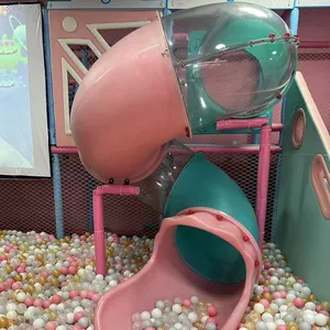 Crianças Brinquedos Crianças Bebê Indoor Slide Hot Sale Peças plásticas S slides interior macio play tubo slide
