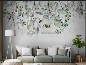 Decorazione Murale Personalizzata con Motivo Moderno Minimalista di Uccelli e Fiori per Casa e Spazi Pubblici - Product Image 3