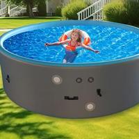 Grande piscine gonflable pour adultes, technologie Drop-Stitch en PVC, épaissie, durable, pour le plaisir aquatique en extérieur