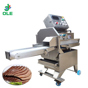 Machine à trancher la viande cuite à fréquence variable, machine à trancher le <span class=keywords><strong>pastrami</strong></span> multifonctionnelle commerciale - Product Image 1