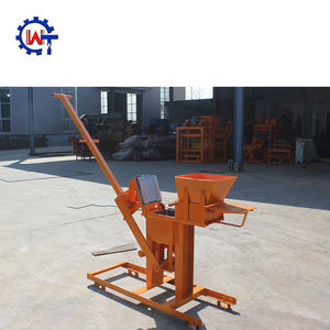 WT1-40 تستخدم طوب طيبنى متشابك التربة ماكينة صنع الطوب الإسمنتي - Product Image 6