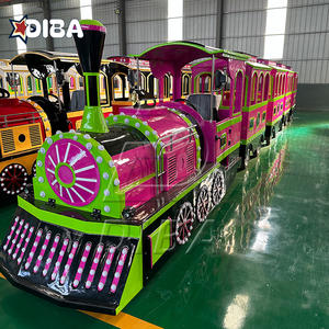 ขายรางรถไฟไฟฟ้าสำหรับเด็กเกมสวนสนุกรถไฟวิ่งแบบไม่มีรางสำหรับเด็ก - Product Image 4