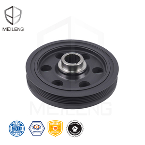 Poulie de vilebrequin de moteur automatique MEILENG 13810-PWA-013 pour <span class=keywords><strong>Honda</strong></span> City Fit Jazz GD1 GD3 GD6 GD8 2005 2006 2007 2008 - Product Image 2