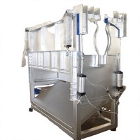 Ligne d'abattage de bétail, machinerie d'abattoir, ensemble complet d'équipements de boucherie pour ferme d'élevage bovin et usine de transformation de la viande de bœuf