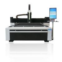 Mesin Pemotong Laser Fiber Cypcut 3000 X 1500 mm Daya Tinggi Otomatis DW3015 2000W 3000W 4000w untuk Logam Konsumsi Rendah