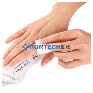 Machine stérile de coton-tige d'<span class=keywords><strong>alcool</strong></span> médical non tissé de qualité automatique Lingettes de téléphone isopropyliques jetables Emballage de tampon de préparation Non automatique - Product Image 2