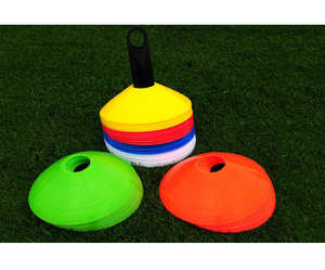 Venta al por mayor PE Agility Cones Set para el entrenamiento deportivo de fútbol y fútbol-para el entrenamiento de disco - Product Image 2