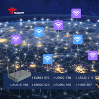 868MHz 915MHz IOT dispositivo final lorawan resistente de larga duración multi 8 canales confiable de largo alcance 4G Lora WAN gateway para la industria