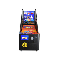 Aire de jeux intérieure grande arcade arcade de basket-ball arcade cerceau de basket-ball monnayeur machine de basket-ball à pièces