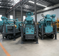 Plataforma de Perforación de Pozos de Agua Mineral y Exploración de Diamantes, Totalmente Hidráulica, Diésel, con Control PLC, de 600-800m de Profundidad