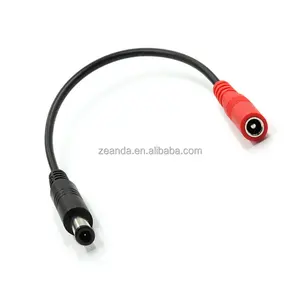 Customized DC Plug Male to Female 2.5mm dc plug to 4.0mm dc jack 5521 male to 5521 female