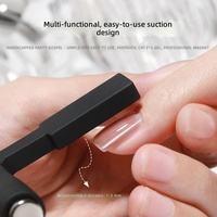 Outil magnétique multifonction 5 en 1 pour effet œil de chat sur vernis gel, accessoire de manucure pour différents effets de lignes magnétiques