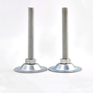 Modern Silver Thin <b>Lightweight</b> <b>Iron</b> Furniture Legs Disc Bottom Corner Screws for Dining Kitchen Hotel Home Office Living Room - Product Image 4
