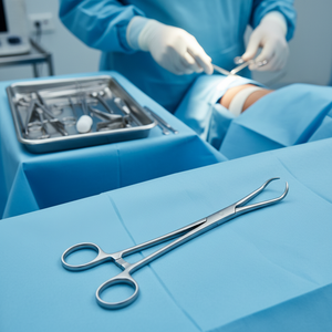 Forceps de réduction manuel en acier pour instruments chirurgicaux orthopédiques de base pour fractures osseuses, avec pointe, pour usage humain et vétérinaire - Product Image 3