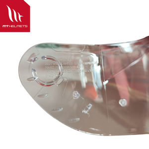 MTHELMETS Nuevo Casco de Motocicleta con Certificación ECE, Material de PC de Liberación Rápida, Soporte para Lente, Antivaho, Ajuste Universal, Repuesto - Product Image 3