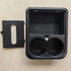 Support de rangement transfrontalier pour accoudoir de voiture avec porte-gobelet, rangement pour mouchoirs et téléphone portable, modèle <span class=keywords><strong>OLIVER</strong></span> 002 - Fabricant - Product Image 2