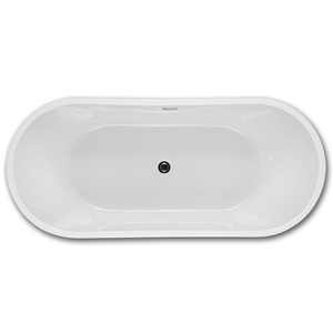 Baignoire autoportante avec tablier pour la salle de bain, <span class=keywords><strong>pas</strong></span> <span class=keywords><strong>cher</strong></span>, <span class=keywords><strong>Spa</strong></span> intérieur, baignoire à bord fin ovale - Product Image 1