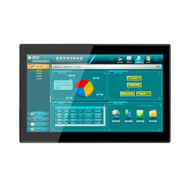 Industrial Panel PC 15.6 Inch with IP65 Capacitive Touchscreen Fanless Embedded Mount for Factory Automation and Machine Control