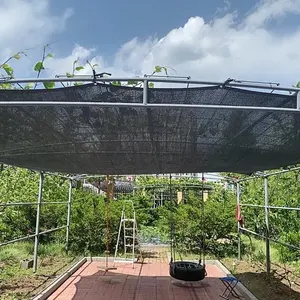 温室农业遮阳帆网聚乙烯遮阳网花园布塑料遮阳网